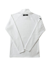 画像をギャラリービューアに読み込む, NEW STD裏起毛ストレッチハイネックロングスリーブTシャツ/WHITE (UNISEX)