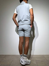 画像をギャラリービューアに読み込む, CODURA(R) NYLON 4WAY STRETCH ハーフパンツ FRONT BACK ZIP LOGO/ICE GRAY