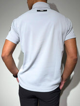 이미지를 갤러리 뷰어에 로드 , サイドメッシュ切替ポロシャツ SIDE 3D LOGO/ICE GRAY