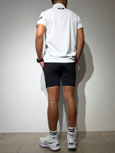 画像をギャラリービューアに読み込む, CODURA(R) NYLON 4WAY STRETCH ハーフパンツ FRONT BACK ZIP LOGO/DARK NAVY