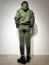 画像をギャラリービューアに読み込む, ライト ダブルニット リブパンツ/DARK MOSS GREEN (UNISEX)
