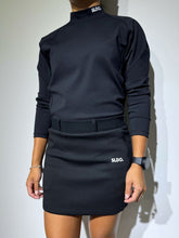 画像をギャラリービューアに読み込む, ライト ダブルニットスカート /BLACK