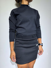 画像をギャラリービューアに読み込む, ライト ダブルニットスカート /BLACK