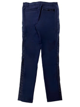 画像をギャラリービューアに読み込む, 裏起毛プライムフレックス サテンラインパンツ/DARK NAVY