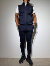 画像をギャラリービューアに読み込む, ライト ダブルニットベスト 3D SHADOW LOGO/DARK NAVY (UNISEX)