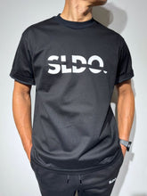 画像をギャラリービューアに読み込む, 【EXTRA SERIES】Tシャツ SLANTING LOGO/BLACK×WHITE