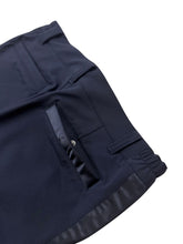 画像をギャラリービューアに読み込む, 裏起毛プライムフレックス サテンラインパンツ/DARK NAVY