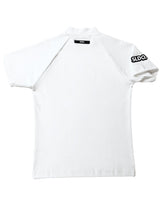 画像をギャラリービューアに読み込む, 半袖モックネック カットソー SIDE 3D LOGO/WHITE