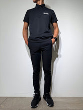 画像をギャラリービューアに読み込む, サイドメッシュ切替ポロシャツ FRONT LOGO/BLACK