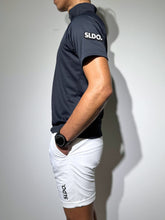 画像をギャラリービューアに読み込む, ハーフジップ カノコ半袖モックネック 3D LOGO/DARK NAVY