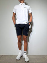 画像をギャラリービューアに読み込む, CODURA(R) NYLON 4WAY STRETCH ハーフパンツ FRONT BACK ZIP LOGO/DARK NAVY