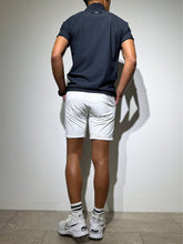 画像をギャラリービューアに読み込む, ハーフジップ 半袖モックネック カットソー ZIP LOGO/DARK NAVY