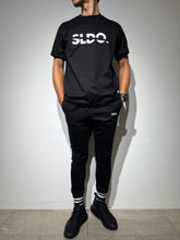 画像をギャラリービューアに読み込む, 【EXTRA SERIES】Tシャツ SLANTING LOGO/BLACK×WHITE