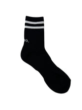 画像をギャラリービューアに読み込む, BACK LOGO ミドルソックス/BLACK(MENS)