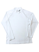 이미지를 갤러리 뷰어에 로드 , HIGH STRETCH インナーハイネックカットソー/WHITE