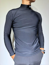 이미지를 갤러리 뷰어에 로드 , HIGH STRETCH インナーハイネックカットソー/BLACK