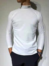 이미지를 갤러리 뷰어에 로드 , HIGH STRETCH インナーハイネックカットソー/WHITE