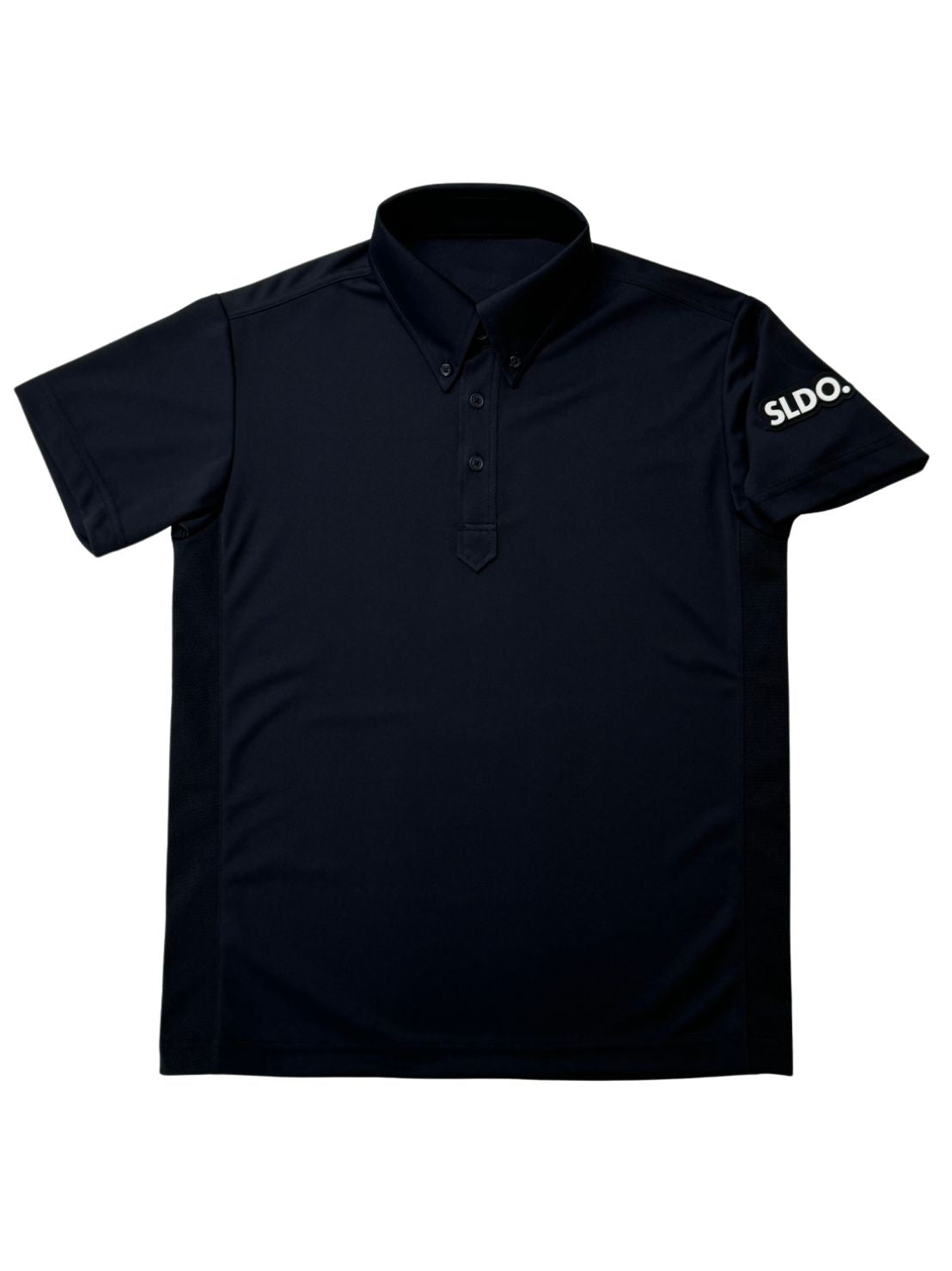 サイドメッシュ切替ポロシャツ SIDE 3D LOGO/DARK NAVY – SLDO.