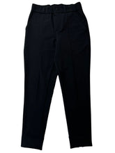 이미지를 갤러리 뷰어에 로드 , NEW STDダブルクロスストレッチリブパンツ/BLACK×BLACK LOGO (UNISEX)