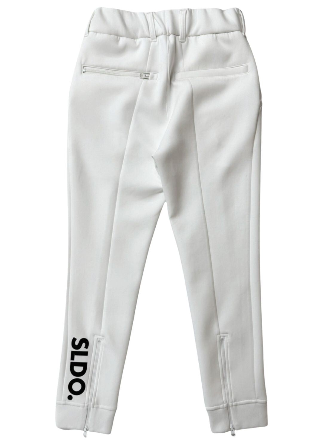 ライト ダブルニット リブパンツ/WHITE (UNISEX) – SLDO.