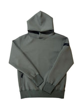 画像をギャラリービューアに読み込む, ライト ダブルニットフーディー SIDE 3D SHADOW LOGO/OLIVE GREEN (UNISEX)