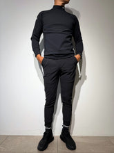 画像をギャラリービューアに読み込む, NEW STDストレッチハイネックカットソー/BLACK(UNISEX)