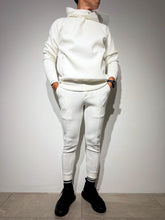 画像をギャラリービューアに読み込む, ライト ダブルニットフーディー/WHITE (UNISEX)