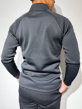画像をギャラリービューアに読み込む, NEW STD裏起毛ストレッチハイネックロングスリーブTシャツ/BLACK×NEON GREEN(UNISEX)