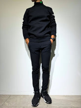 이미지를 갤러리 뷰어에 로드 , SLDO. × AddElm 裏起毛ストレッチハイネックロングスリーブTシャツ / NEON GREEN LOGO (UNISEX)