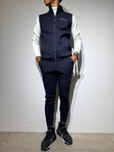 画像をギャラリービューアに読み込む, ライト ダブルニットベスト 3D SHADOW LOGO/DARK NAVY (UNISEX)