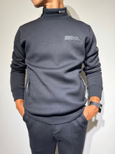 画像をギャラリービューアに読み込む, ライト ダブルニットプルオーバー 3D SHADOW LOGO/BLACK (UNISEX)