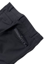画像をギャラリービューアに読み込む, 裏起毛プライムフレックス サテンラインパンツ/BLACK