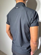 画像をギャラリービューアに読み込む, 半袖モックネック カットソー SIDE 3D LOGO/BLACK