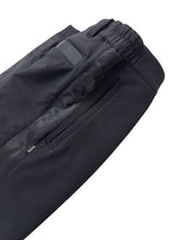 画像をギャラリービューアに読み込む, 裏起毛プライムフレックス サテンラインパンツ/BLACK