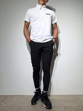 画像をギャラリービューアに読み込む, サイドメッシュ切替ポロシャツ FRONT LOGO/WHITE