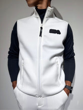 画像をギャラリービューアに読み込む, ライト ダブルニットベスト 3D SHADOW LOGO/WHITE (UNISEX)