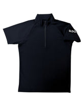 画像をギャラリービューアに読み込む, ハーフジップ カノコ半袖モックネック 3D LOGO/BLACK