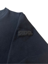 画像をギャラリービューアに読み込む, 【EXTRA SERIES】裏起毛 サテン切替プルオーバー/BLACK (UNISEX)