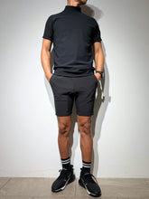 이미지를 갤러리 뷰어에 로드 , 半袖モックネック カットソー シェルタリングドライ NEON GREEN LOGO/BLACK