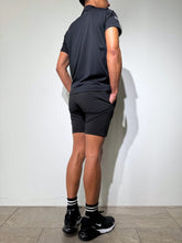 画像をギャラリービューアに読み込む, サイドメッシュ切替ポロシャツ FRONT LOGO/BLACK