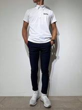 画像をギャラリービューアに読み込む, サイドメッシュ切替ポロシャツ FRONT LOGO/WHITE