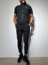 画像をギャラリービューアに読み込む, ハーフジップ カノコ半袖モックネック 3D LOGO/BLACK