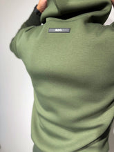 画像をギャラリービューアに読み込む, ライト ダブルニットフーディー/DARK MOSS GREEN (UNISEX)