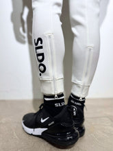 画像をギャラリービューアに読み込む, ライト ダブルニット リブパンツ/WHITE (UNISEX)