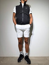 画像をギャラリービューアに読み込む, 半袖モックネック カットソー SIDE 3D LOGO/WHITE