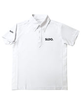 画像をギャラリービューアに読み込む, サイドメッシュ切替ポロシャツ FRONT LOGO/WHITE