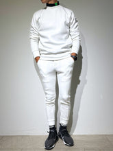 이미지를 갤러리 뷰어에 로드 , SLDO. × AddElm 裏起毛ストレッチハイネックロングスリーブTシャツ / NEON GREEN LOGO (UNISEX)