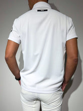 이미지를 갤러리 뷰어에 로드 , サイドメッシュ切替ポロシャツ SIDE 3D LOGO/WHITE