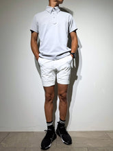 画像をギャラリービューアに読み込む, サイドメッシュ切替ポロシャツ/ICE GRAY