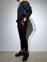 画像をギャラリービューアに読み込む, 【EXTRA SERIES】HIGH COTTON スウェット サテンラインパンツ/MINIMUM LOGO (UNISEX)